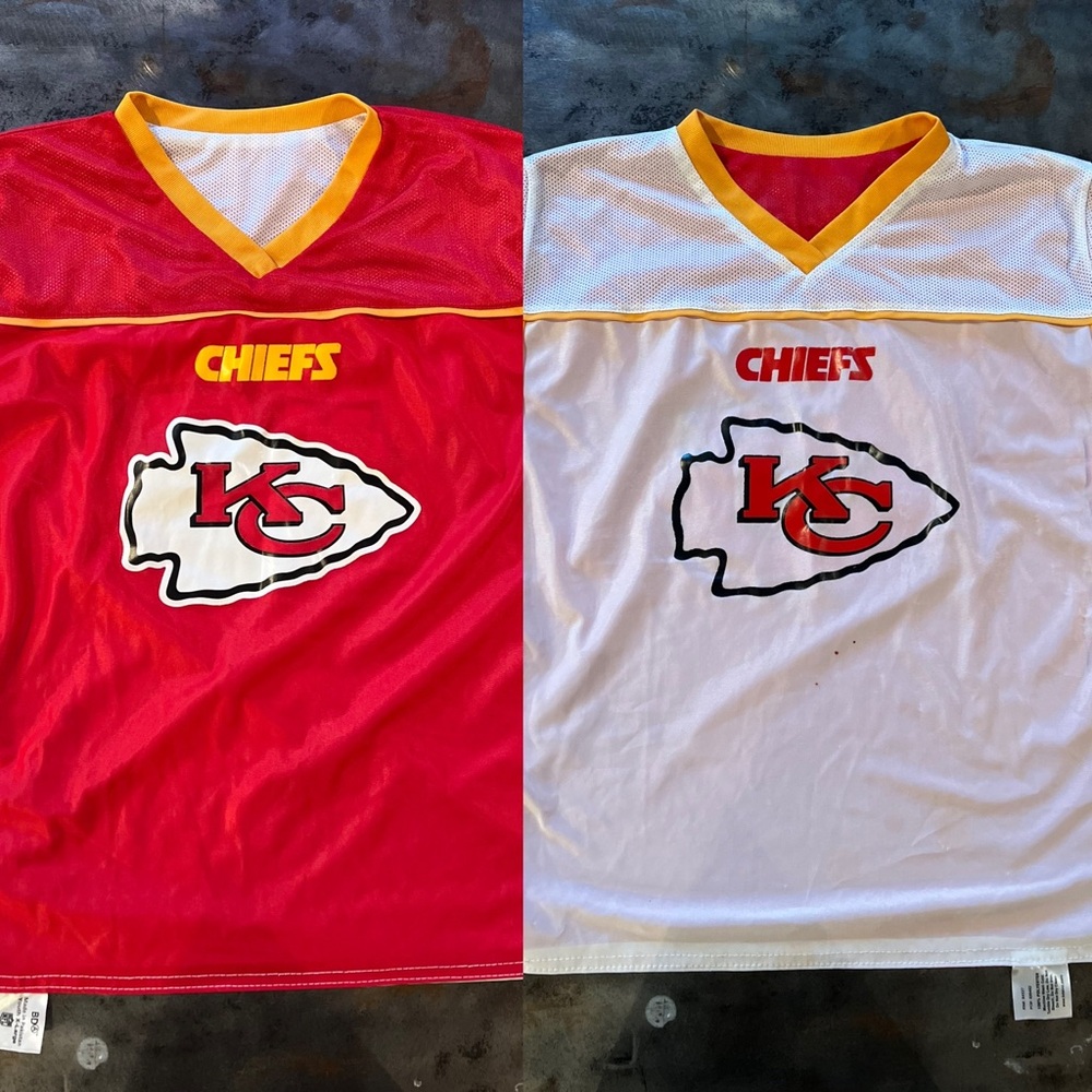 Reversible Kansas City Chiefs Jersey Youth Large (10)